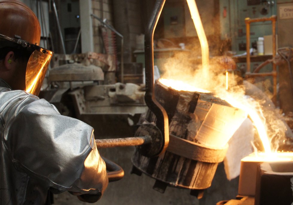 Casting the turbine wheel