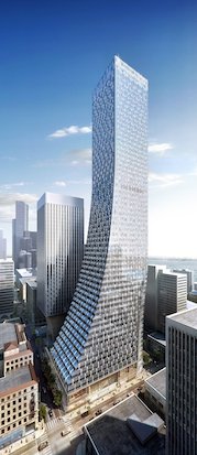 3diligent seattle tower 179 x 413                Render of the Rainier Square Tower set to be completed in 2020. - NBBJ rendering by Atchain