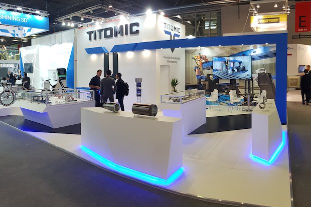 Titomic Formnext stand      Titomic at Formnext 2018 - Titomic