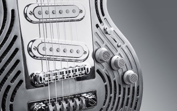 Sandvik's unbreakable guitar.
