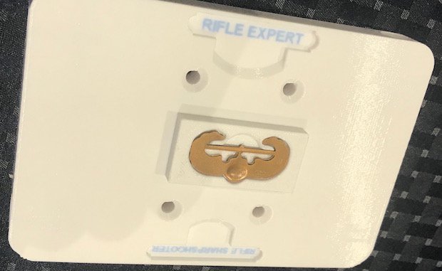 The new 3D printed fixtures are able to hold the piece while it is being nailed to the welder to ensure accuracy of placement.