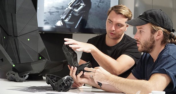 BigRep Daniel Buning      Daniel Büning, BigRep's CIO, working on the NERA e-motorbike. - BigRep