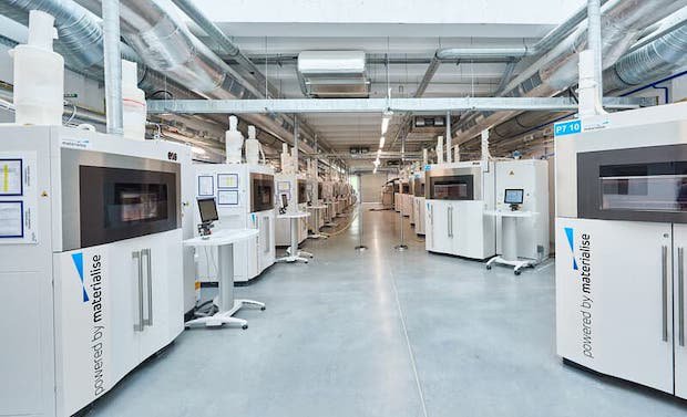 Materialise      Materialise additive manufacturing facility. - Materialise