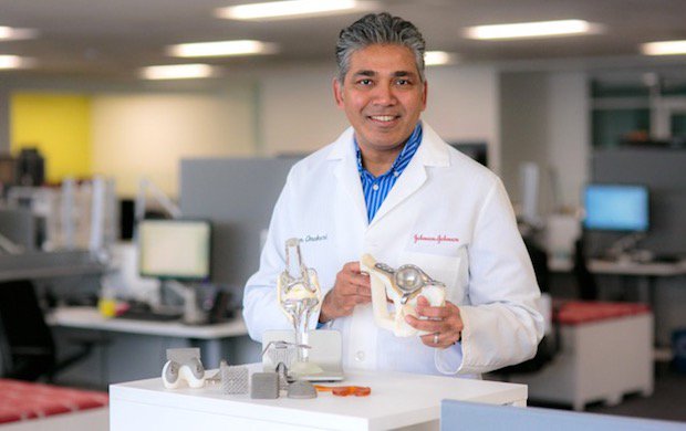 Sam Onukuri, Head of Johnson & Johnson's Center of Excellence.