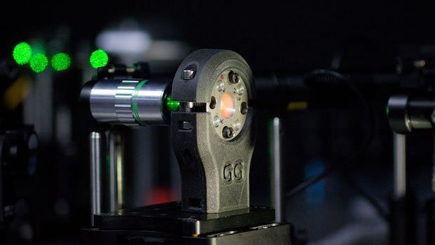 Polymaker CF-Cell-Holder      Polymaker's PolyMide PA6-CF has been implemented in a Shanghai laboratory seeking to explore environments that mimic planetary core conditions. - Polymaker