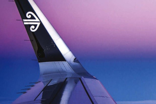 Air New Zealand wing tip Shutterstock