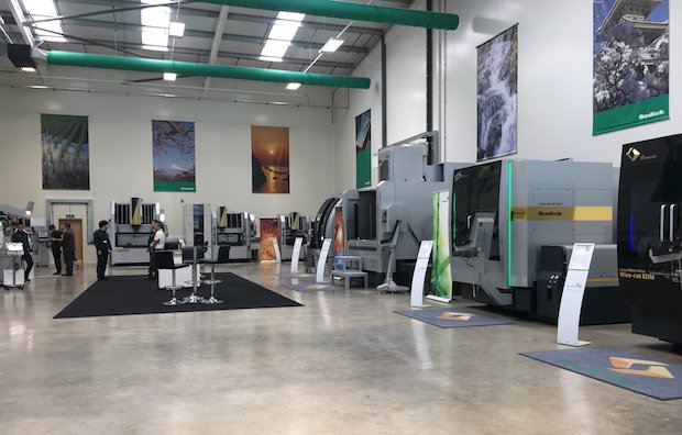 Sodick Europe demonstration facility in Warwick, UK.