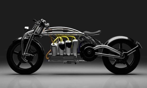 Curtiss Motorcycles Zeus 8 electric motorcycle (Credit: Fast Radius)