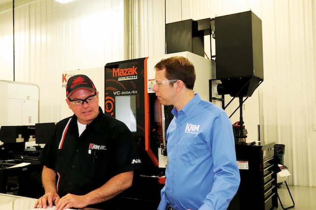 Keselowski      KAM takes a hybrid approach to manufacturing with a range of additive and subtractive technologies.