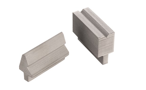 Sheet metal press brake 3D printed in 4140 chromoly steel