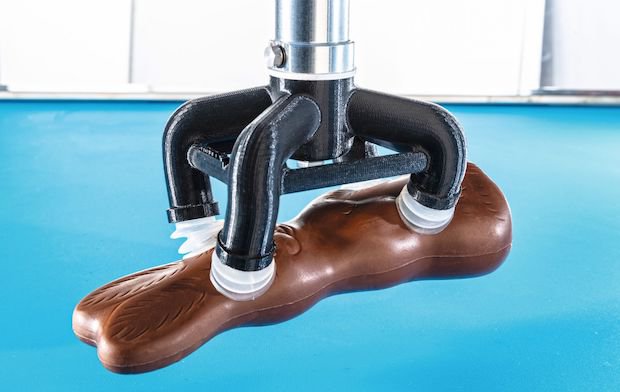 3D printed robotic gripper for the food industry