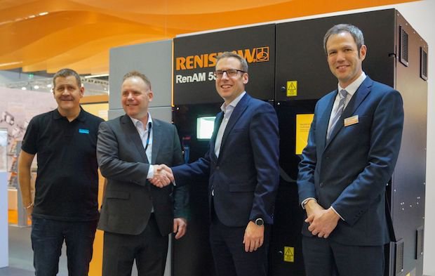Renishaw and Sandvik announce collaboration at Formnext.