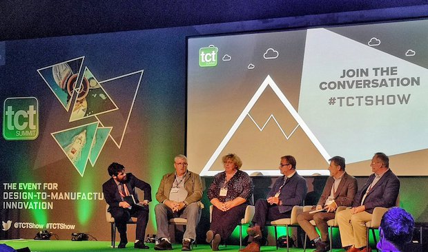 AM UK National Strategy panel at TCT Show 2019.