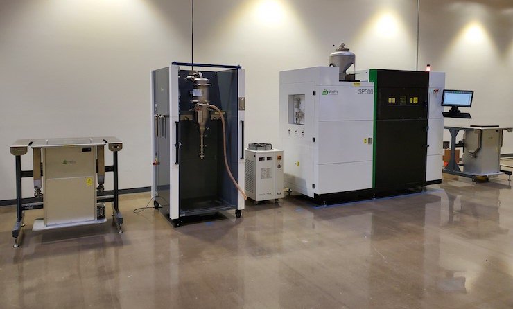 The SP500 at Amaero's El Segundo facility in California.