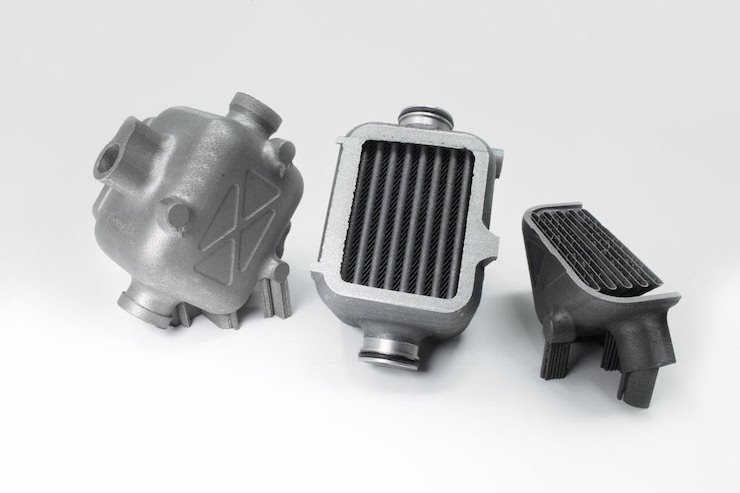 Parts printed in Aluminium F357 on VELO3D's Sapphire system.      Parts printed in Aluminium F357 on VELO3D's Sapphire system.