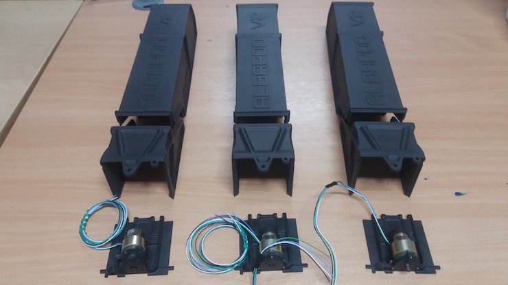 3D printed AlbaPods 2.0 in Windform XT 2.0. (Credit: Alba Orbital)