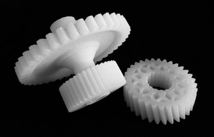 SLS Printed Gears-Braskem      New polypropylene powder is said to deliver superior 3D printing capabilities. - Hand-out Braskem