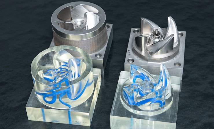 Panasonic Panasonic Corporation's Life Solutions Company uses generative design and hybrid manufacturing to automate the design of mould-cooling water channels. (Credit: Autodesk)