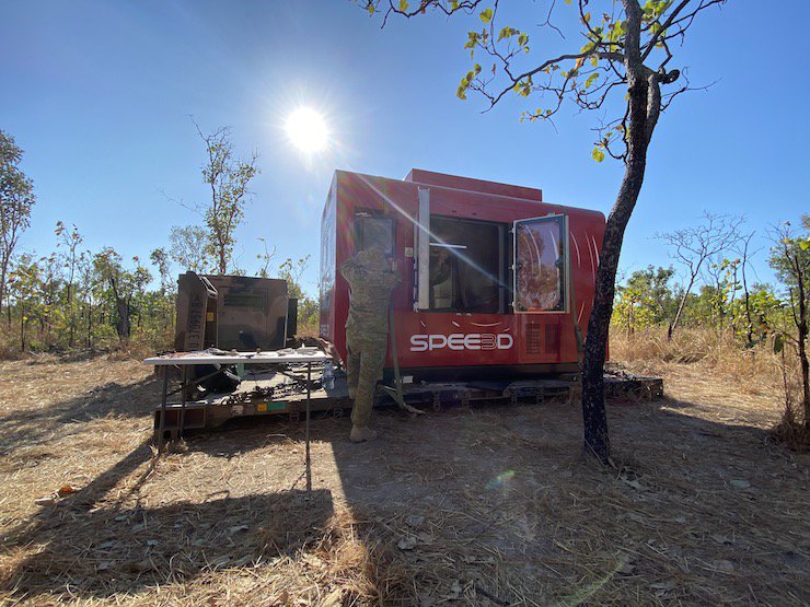 Spee3D army field trial