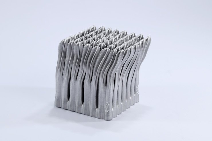 Heat exchanger manufactured in EOS Aluminum AlSi10Mg. (Credit: EOS) - Tobias Hase