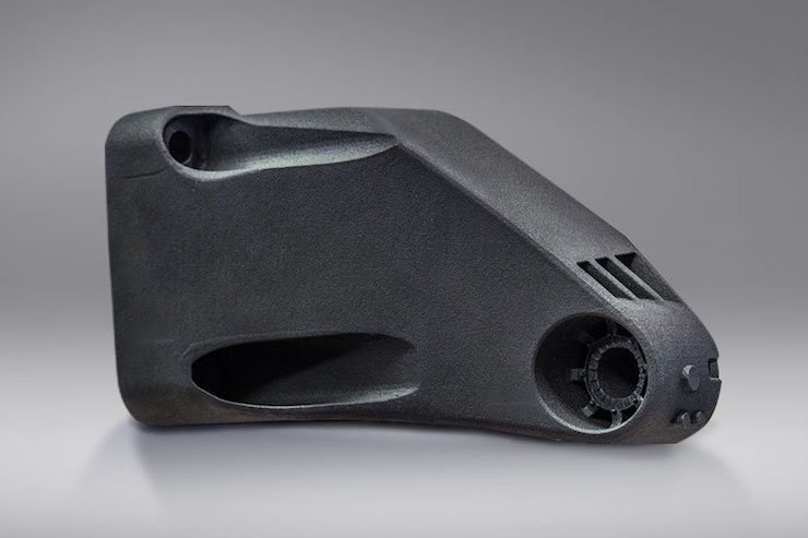 BASF/ Shapways      Part printed in a BASF Ultrasint material. - BASF/ Shapeways