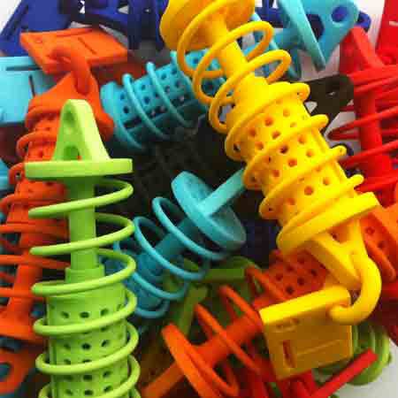 Sample Shock Absorbers with Permanent Surface Colouring      3T