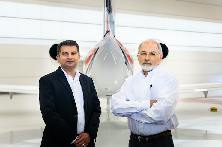 FAA Auburn Uni      Auburn Engineering faculty: Nima Shamsaei (left) and Steve Taylor (right).