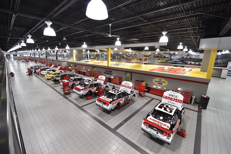 2015 NASCAR Sprint Cup Series, Martinsville      Team Penske's expansive facility in Mooresville, N.C. - Nigel Kinrade/NKP