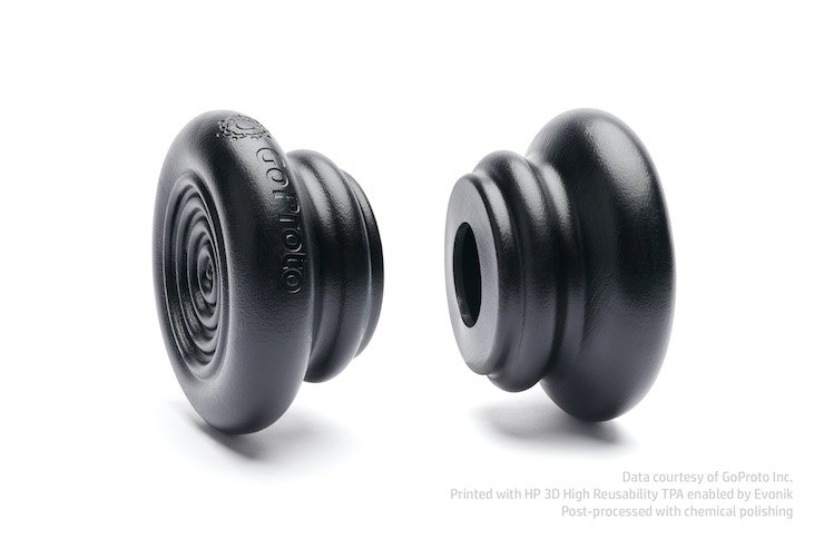 HP Evonik GoProto      Bauteil, Part, 3D Druck, 3D Printing, TPA, elastomer, Additive Manufacturing, Additive Fertigung
