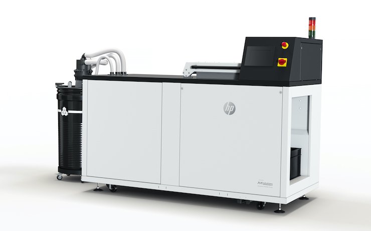 HP Rosler unpacking station