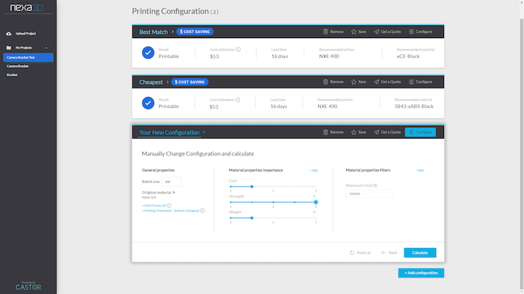 Ximplify Nexa3D CASTOR