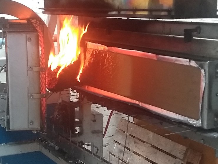 Angel Trains PEKK testing      PEKK tested to ISO 5658-2: 2006 spread of flame.