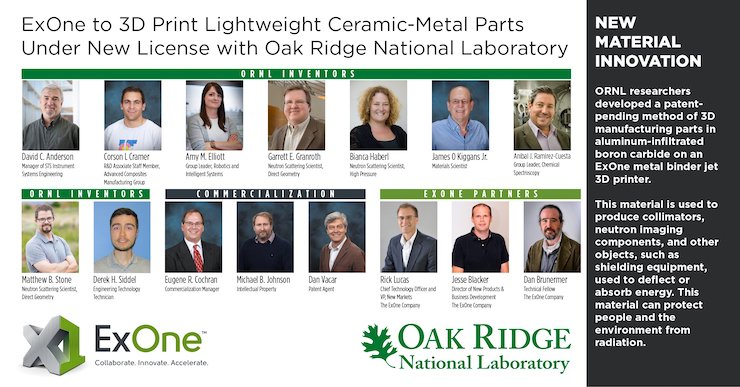 ExOne ORNL