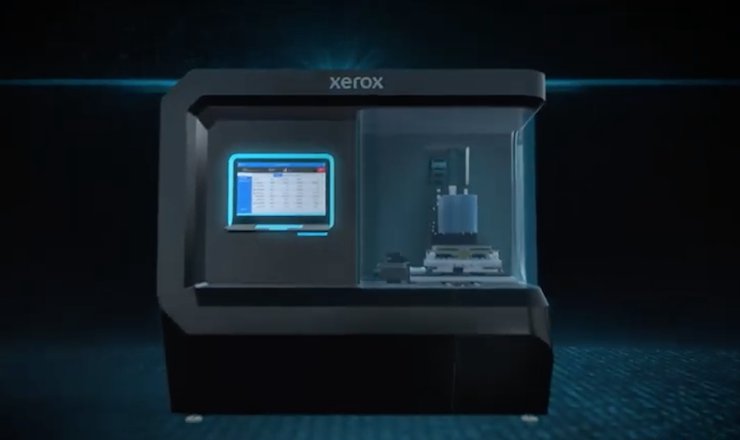Xerox liquid metal printer - Xerox/ YouTube