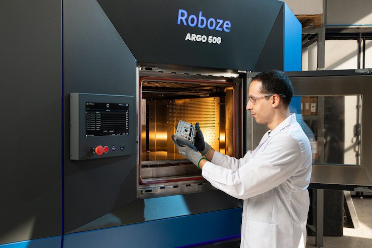 Roboze's Argo 500 3D printer. - Hand-out Roboze