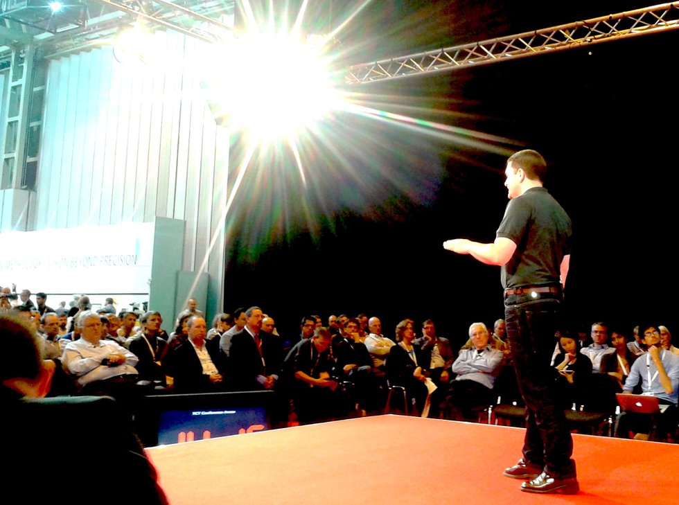 Rich Horne at TCT Show      Richard Horne at TCT Show + Personalize