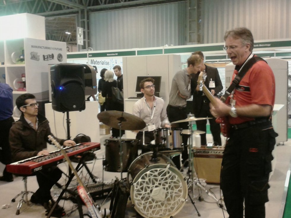 3D Systems 3D Printed Band      3D Systems' 3D Printed Band