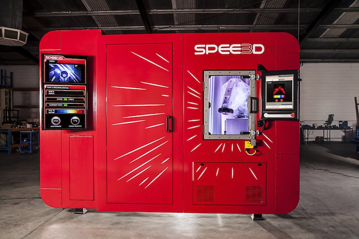 SPEE3D's high-speed metal 3D printer.