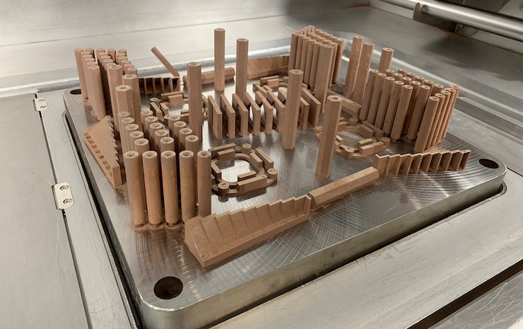 Sintavia develops proprietary copper 3D printing process.