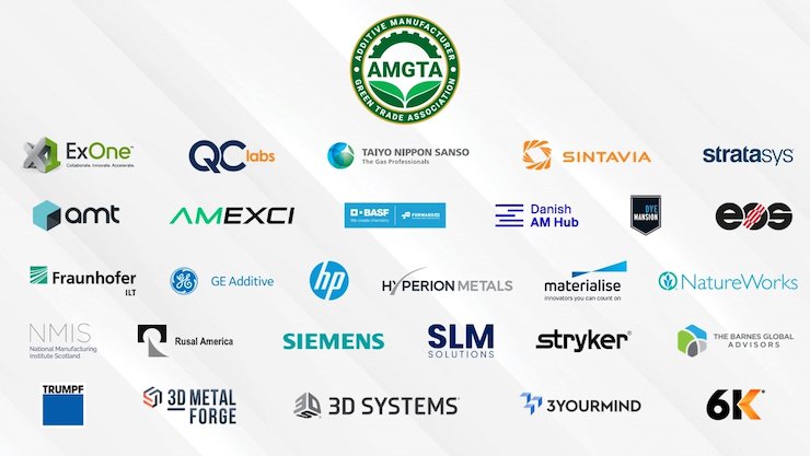 Eight companies join the AMGTA to promote sustainable benefits of additive manufacturing.