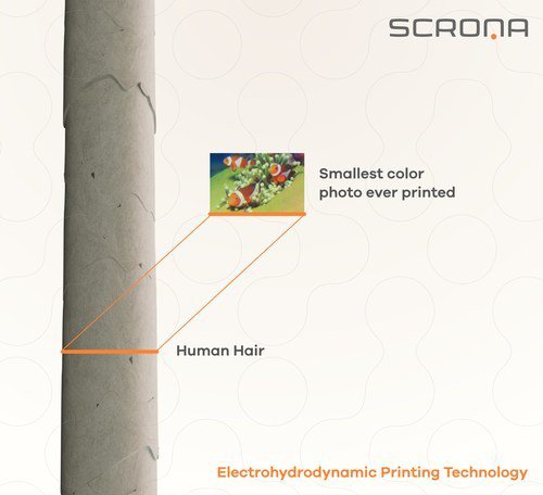 Human Hair                Scrona AG Raises $9.6M in Series A to Revolutionize Ultra-High Resolution 3D Printing for a Wide Range of Industries such as Semiconductor and Display Manufacturi...