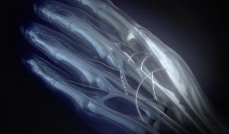 Model 3D printed using Stratasys RadioMatrix material