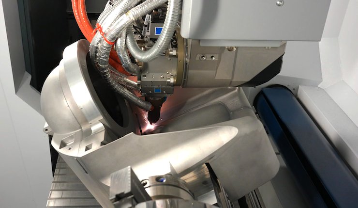 Joining the components using laser welding