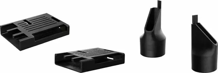 Parts printed with the xESD resin - Mechnano