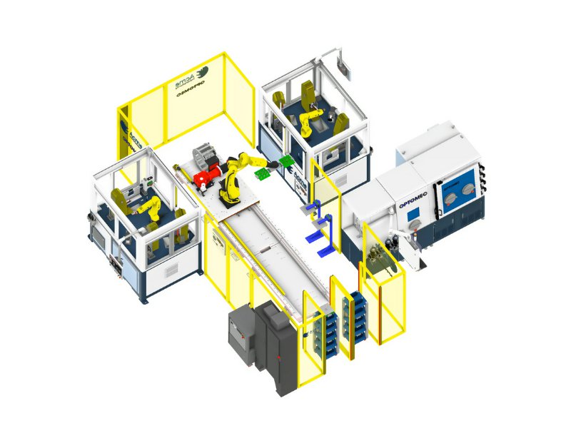 ACME Turnkey Aerospace Blade Repair System - Optomec/Acme Manufacturing