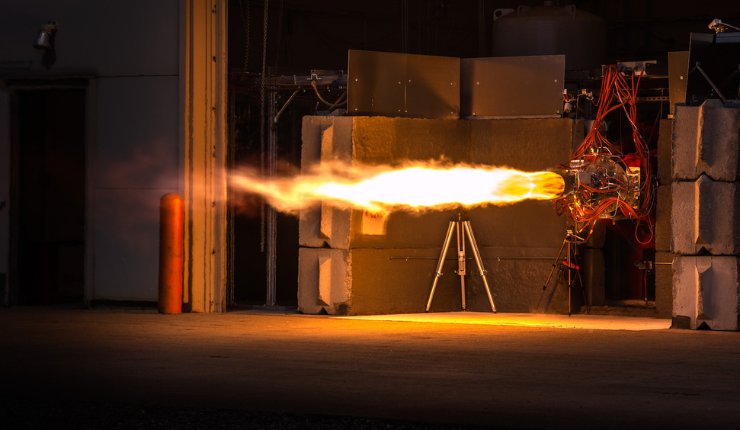 Ursa Major engine during testing - Ursa Major