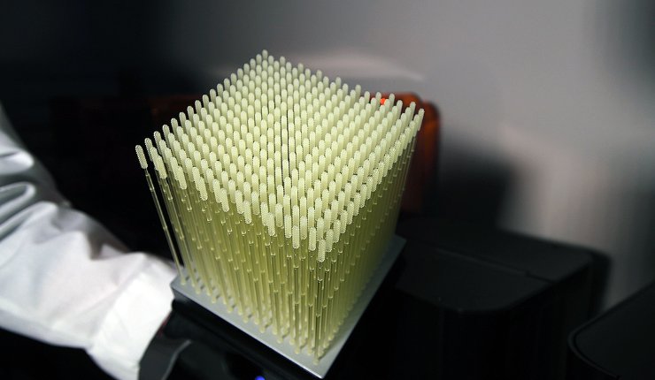 3D printed nasopharyngeal (NP) swabs - USF Health