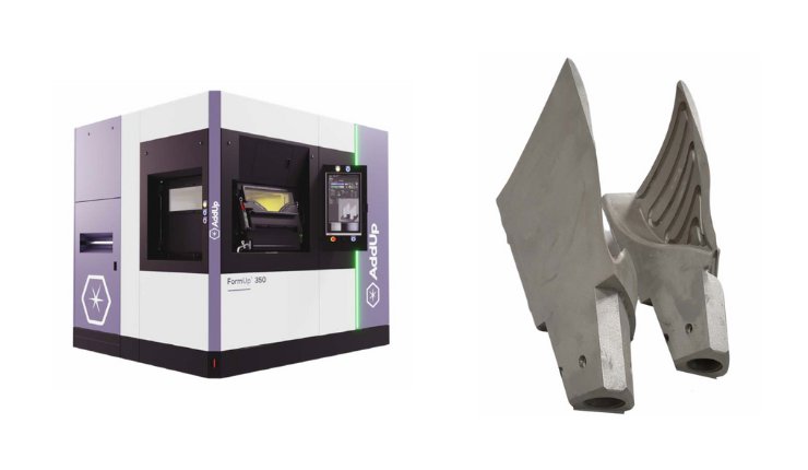 FormUp 350 New Generation/3D printed injection mold with AISI 420 steel - AddUp