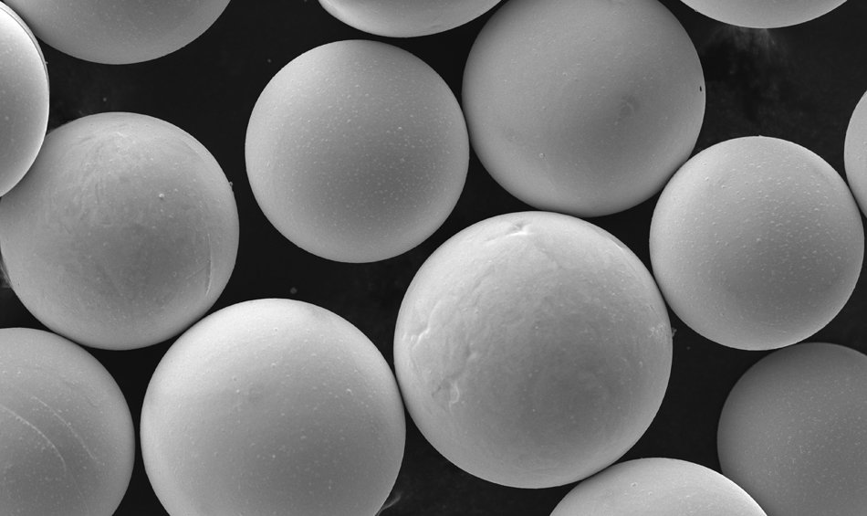 Tungsten powder produced with 6K Additive's UniMelt technology