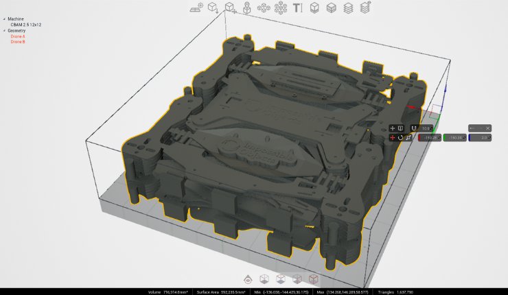 The on-RAMP app was built and branded using the Dyndrite ADK. - Dyndrite